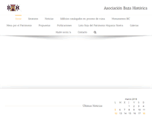Tablet Screenshot of bazahistorica.net